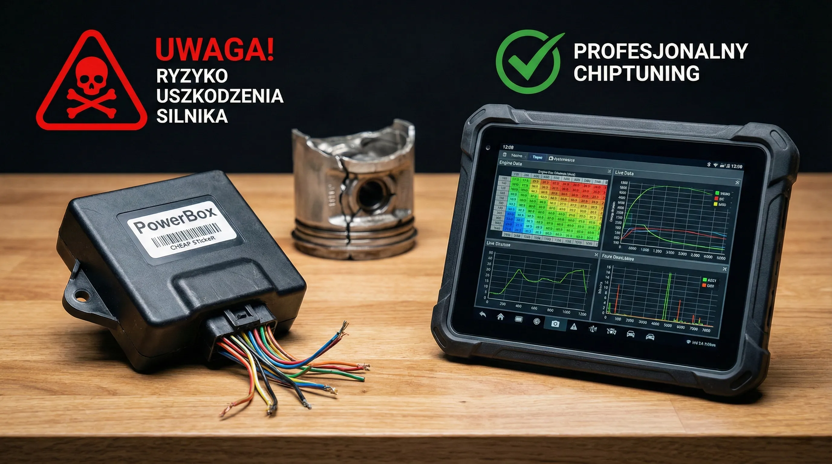 PowerBox czy Profesjonalny Chiptuning? Dlaczego Tanie "Pudełka" Mogą Zniszczyć Silnik