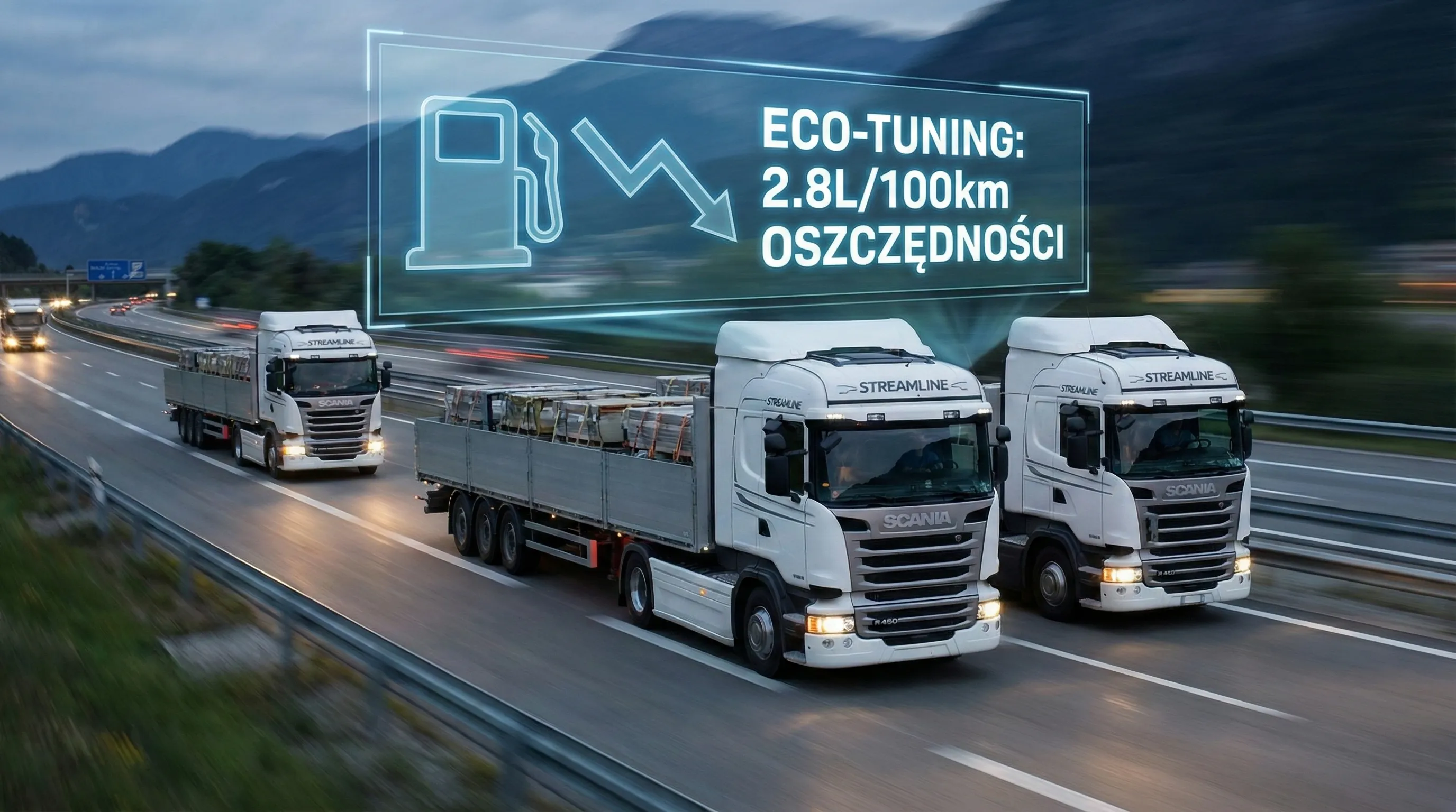 Scania R450 i Eco-Tuning – Jak Zmniejszyliśmy Spalanie o 2.8L/100km we Flocie Transportowej?